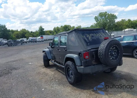 2014 Jeep Wrangler Unlimited Sport из США, поврежденный, VIN 1C4BJWDG4EL300985